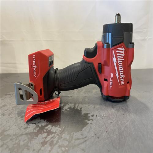AS-IS - Milwaukee M18 FUEL 18V Lithium-Ion Brushless Cordless 3/8 in. Controlled Torque Compact Impact Wrench W/TORQUE-SENSE