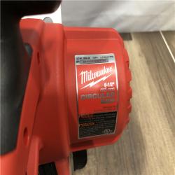 AS-IS Milwaukee 18V Lithium-Ion Cordless 6-1/2 in. Circular Saw (Tool-Only)