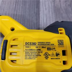 AS-IS  DeWalt  18v XR Cordless Brushless Reciprocating Saw (Tool Only)