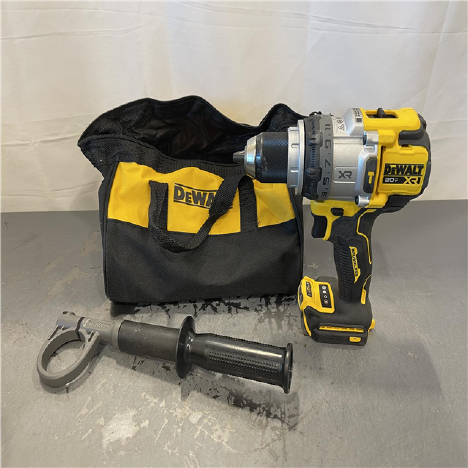 AS-IS - DEWALT 20V MAX Brushless Cordless 1/2 3-Speed Hammer Drill