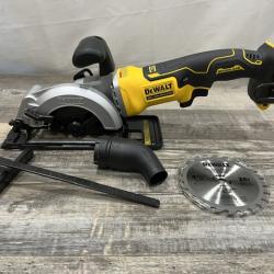 AS-IS DEWALT ATOMIC 20V MAX Cordless Brushless 4-1/2 in. Circular Saw (Tool Only)
