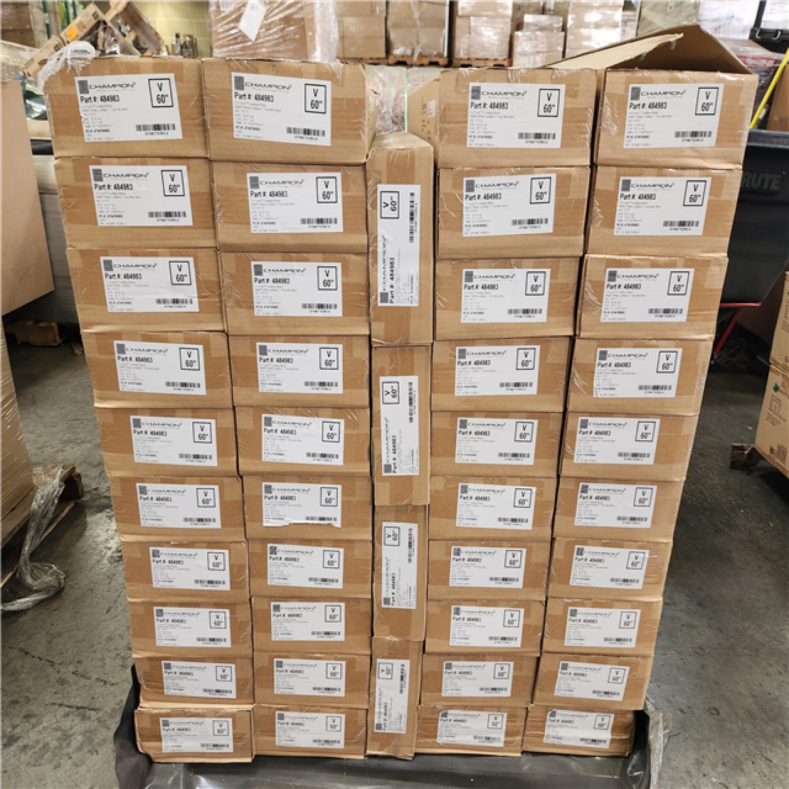 Phoenix Location NEW Champion TruTouch Cordless Blinds 39x60 White Cordless 1 Vinyl Blind 4Pcs Pallet (44 Boxes)
