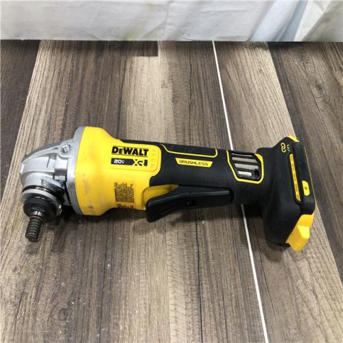AS-IS  DEWALT 20V XR Cordless 4-1/2. in. to 5 in. Variable Speed Angle Grinder (Tool Only)