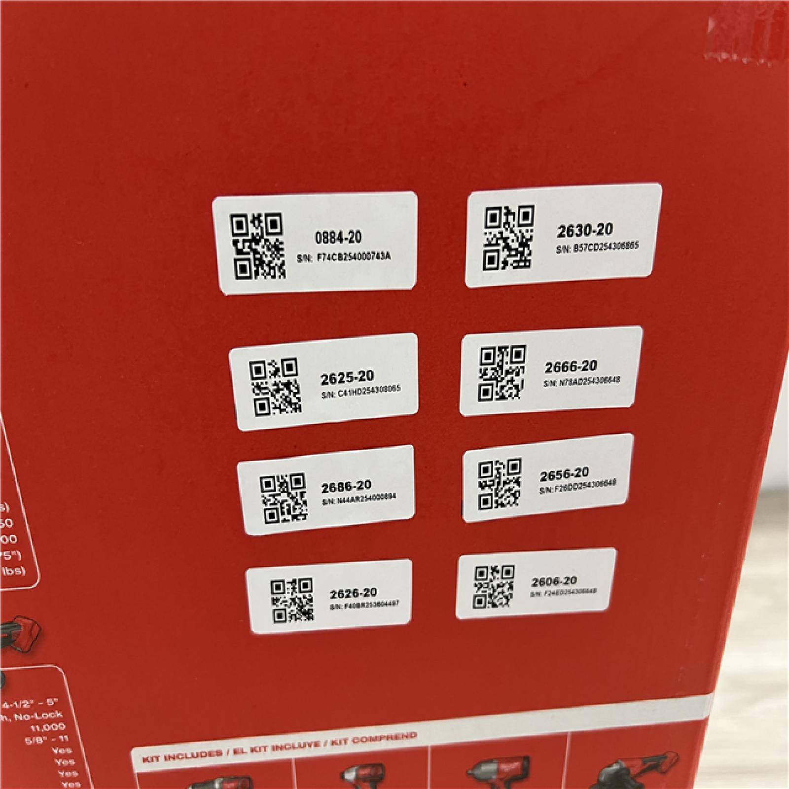 NEW Milwaukee M18 18-Volt Lithium-Ion Cordless Combo Kit 9-Tool with 2-Batteries  Charger and Tool Bag