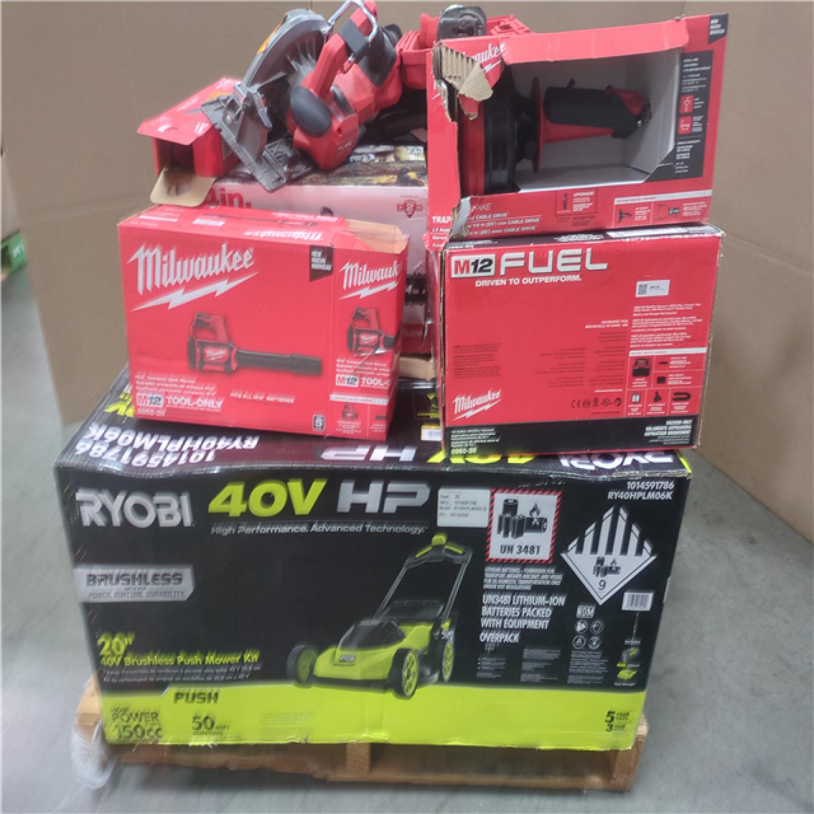 CALIFORNIA AS-IS TOOL PALLET