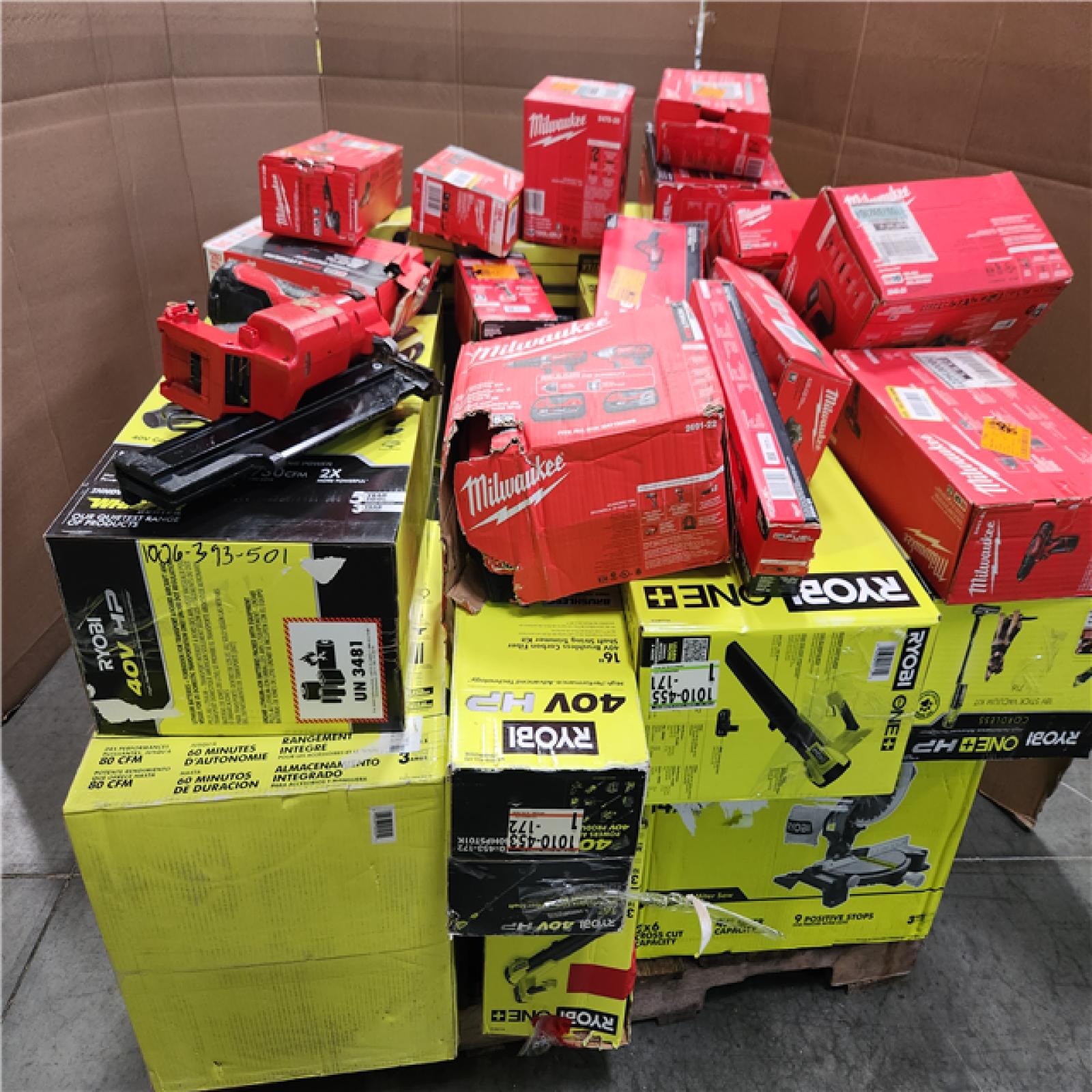 CALIFORNIA AS-IS TOOL PALLET