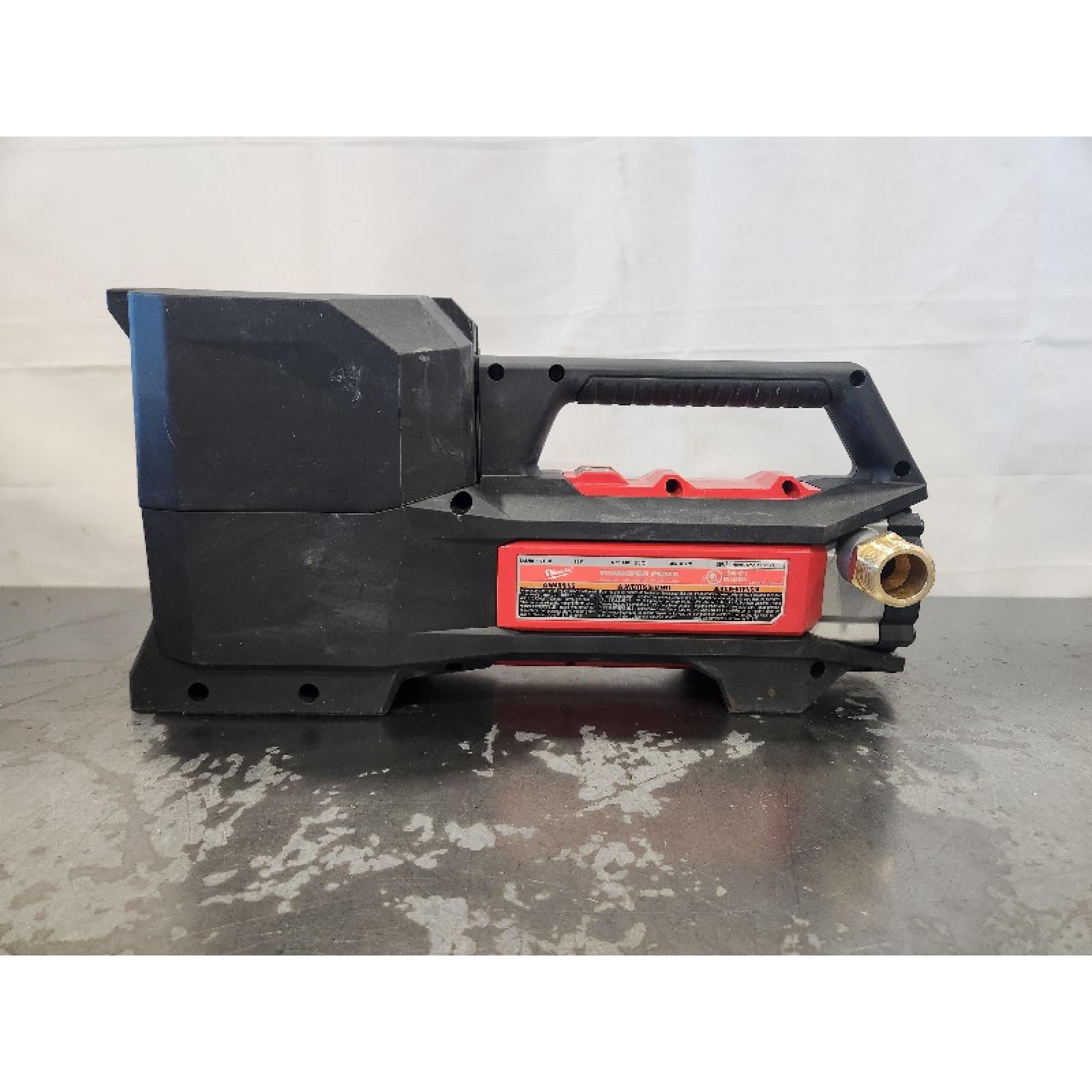 AS-IS- Milwaukee 18V 1/4 HP Lithium-Ion Cordless Transfer Pump (Tool Only)
