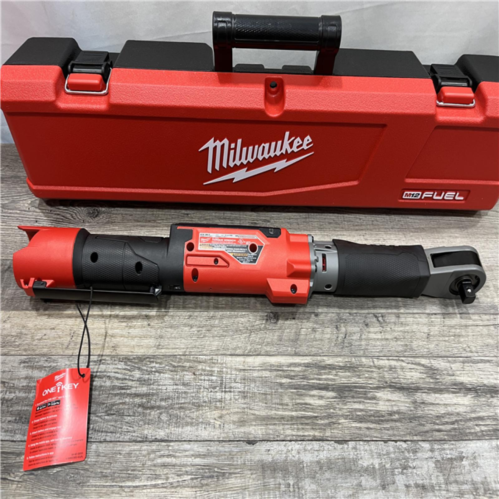 LIKE NEW - Milwaukee FUEL One-Key 12-Volt Lithium-Ion Brushless Cordless 1/2 in. Digital Torque Wrench (Tool-Only)