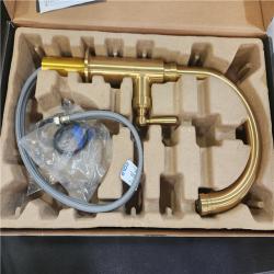 Phoenix NEW KOHLER Edalyn By Studio McGee Single-Handle Bar Faucet in Vibrant Brushed Moderne Brass RV: $ 598.12