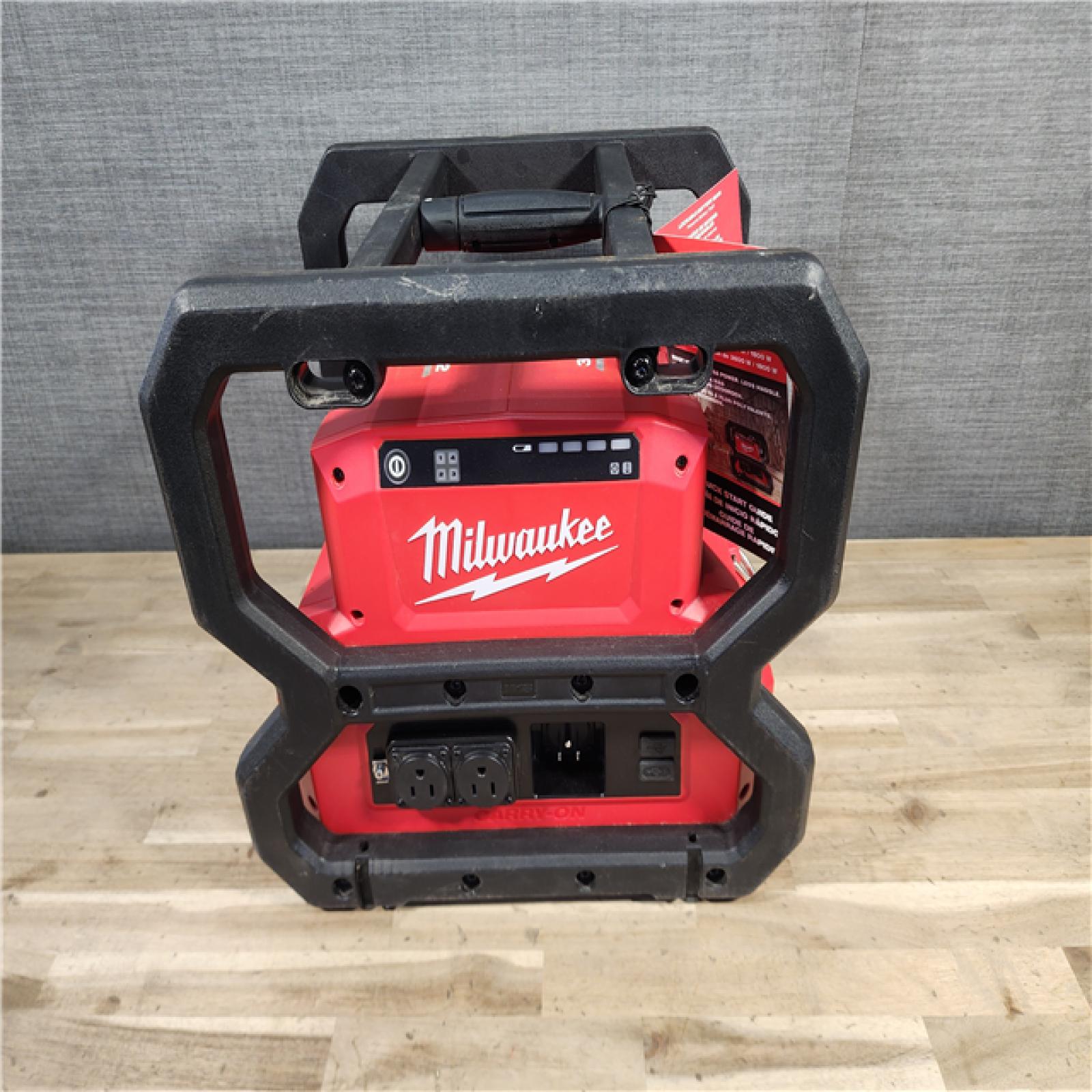 HOUSTON LOCATION - AS-IS Milwaukee M18 Cordless 3600-Watt/1800-Watt Battery Powered Power Supply (Tool Only)