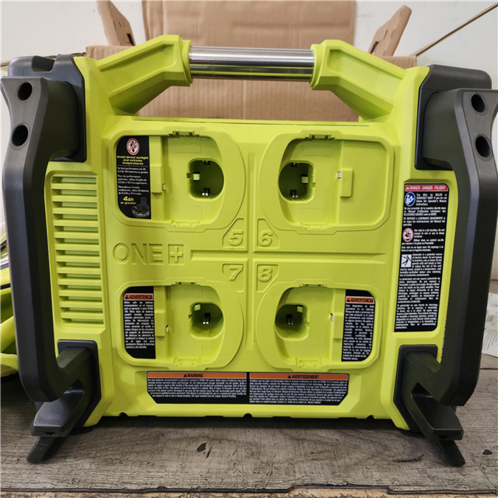 Phoenix NEW RYOBI 18V ONE+ 1800-Watt Portable Battery Inverter Power Station/8-Port Charger (Tool Only)