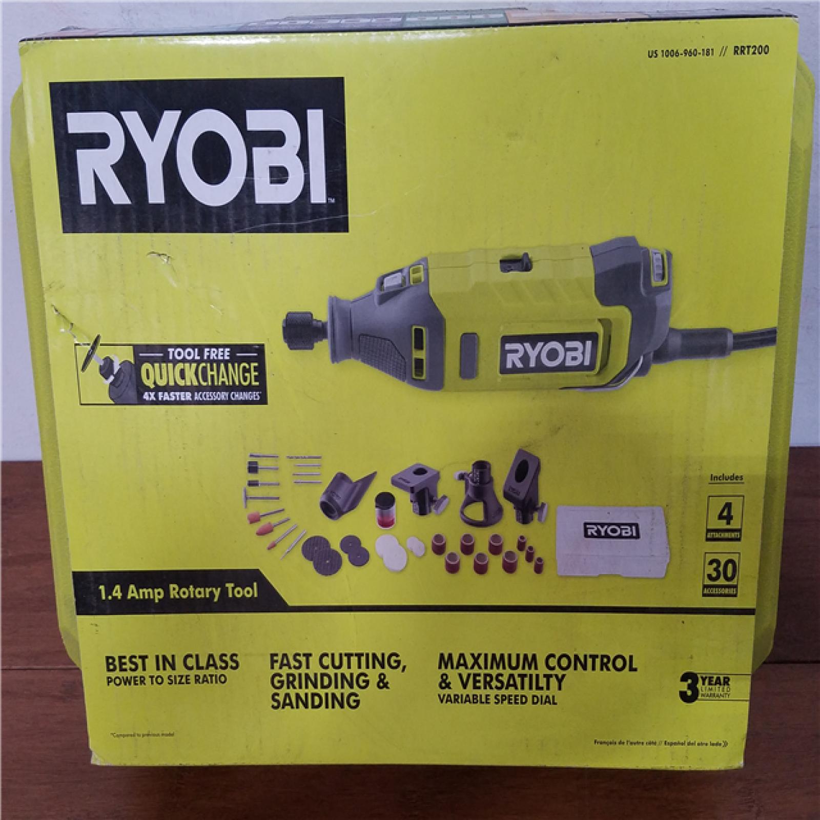 California AS-IS Ryobi 1/4 Amp Rotary Tool