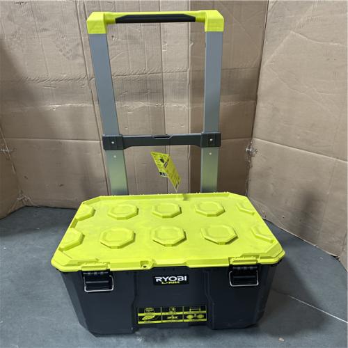 California AS-IS Ryobi Link Rolling Tool Box; Appears in Excellent Condition (No Tools)