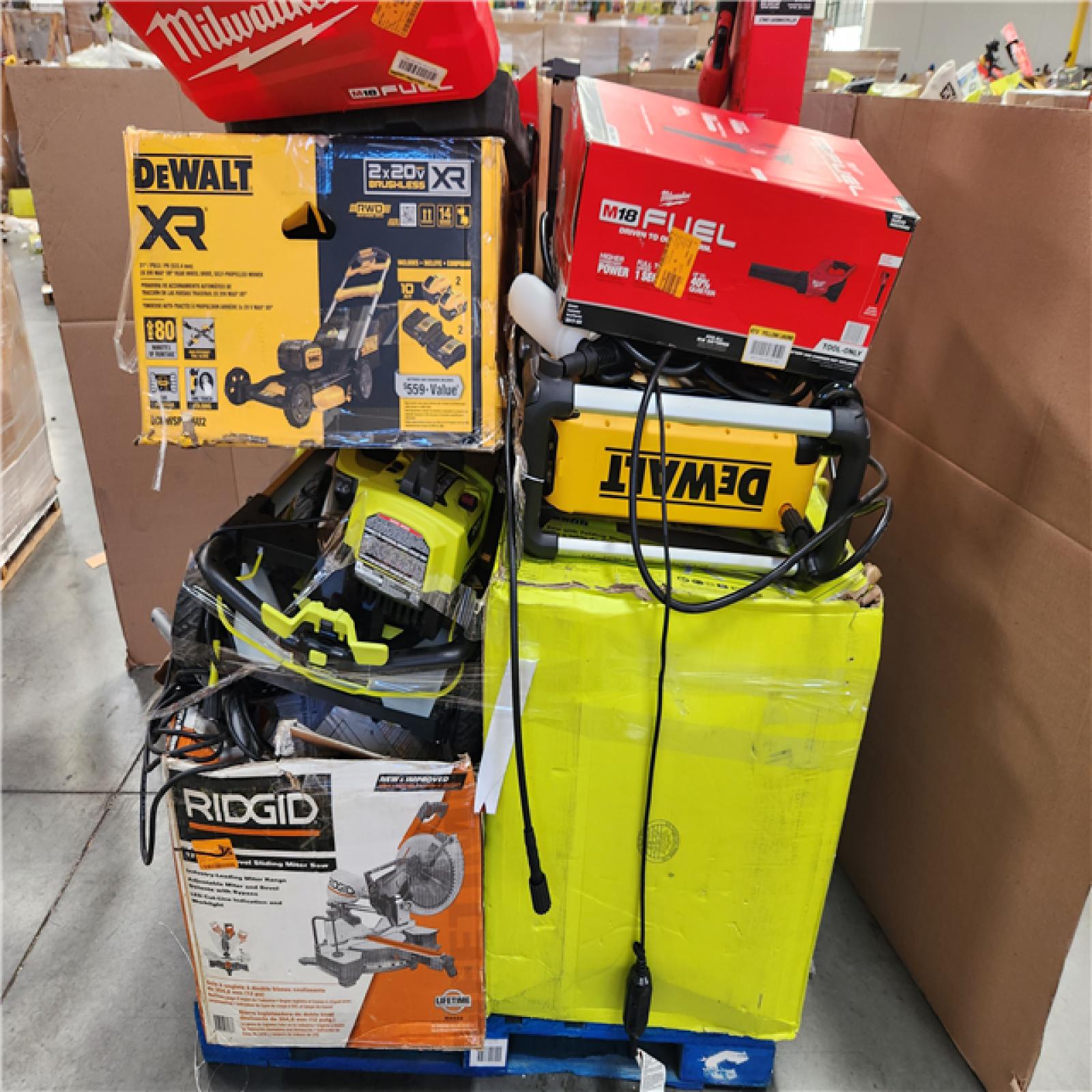 CALIFORNIA AS-IS TOOL PALLET