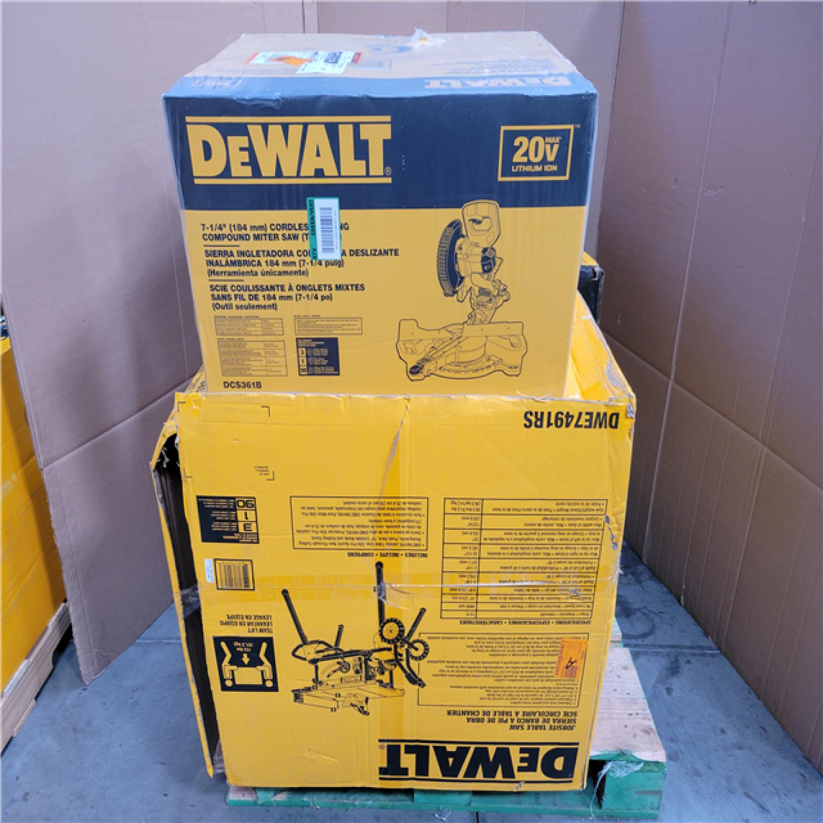 CALIFORNIA AS-IS TOOL PALLET