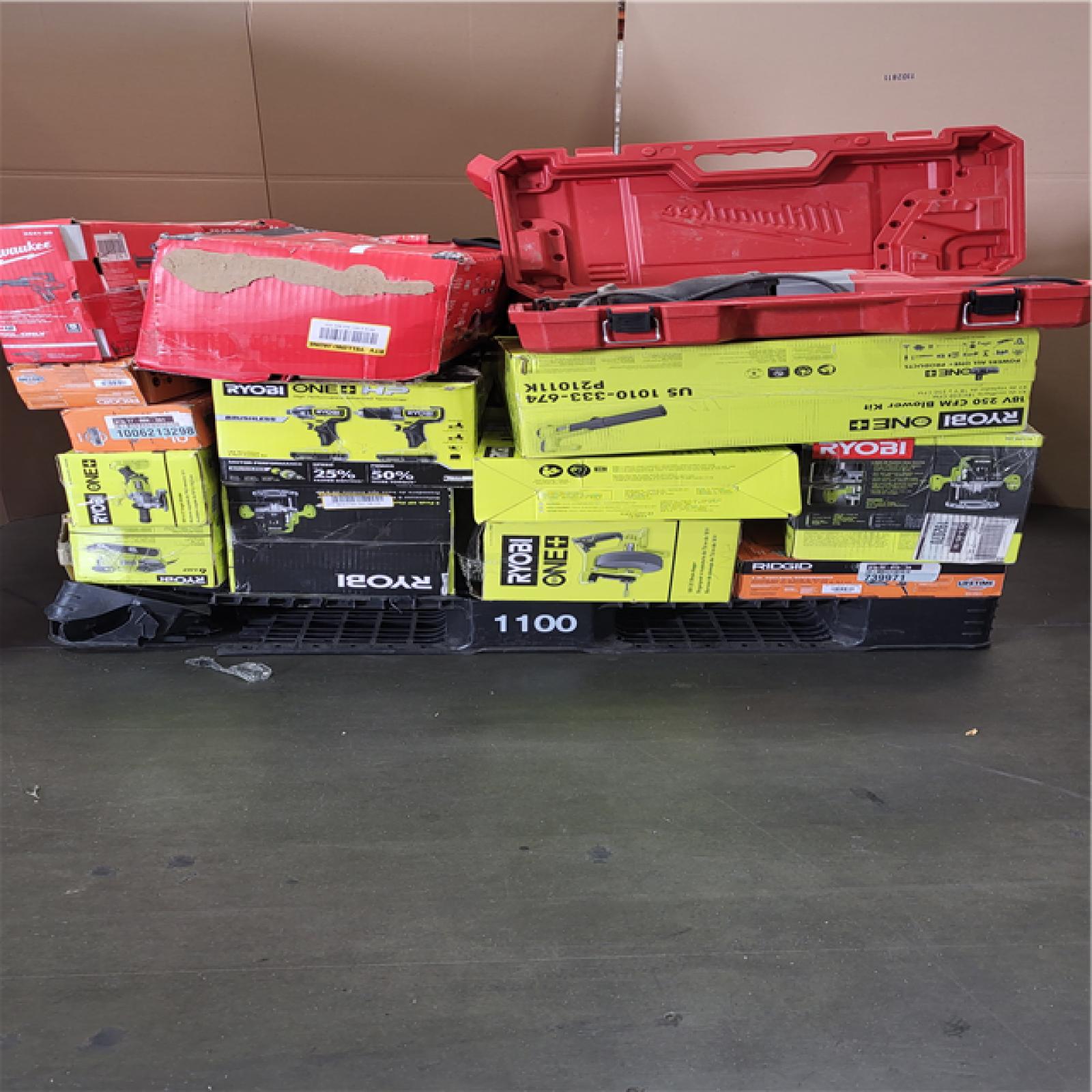 California AS-IS TOOL pallet