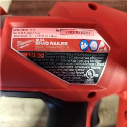 HOUSTON LOCATION - AS-IS Milwaukee FUEL 18-Volt Lithium-Ion Brushless Cordless Gen II 18-Gauge Brad Nailer (Tool-Only)