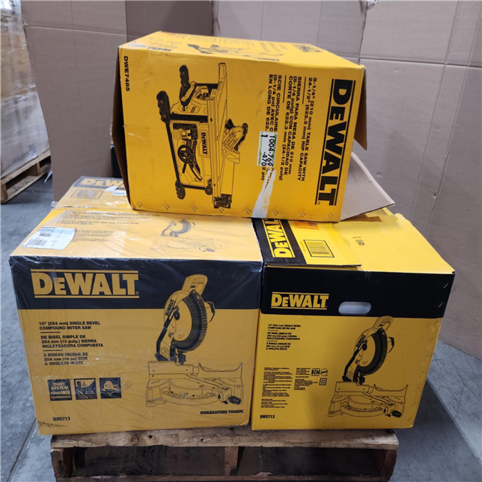 CALIFORNIA AS-IS TOOL PALLET