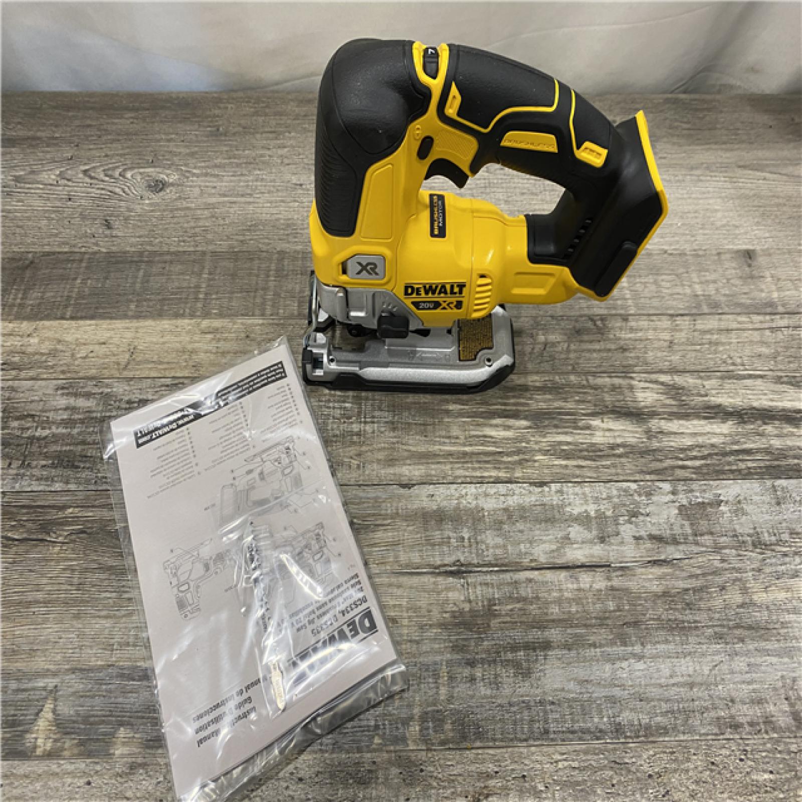 AS-IS DEWALT 20V MAX XR Cordless Brushless Jigsaw (Tool Only)