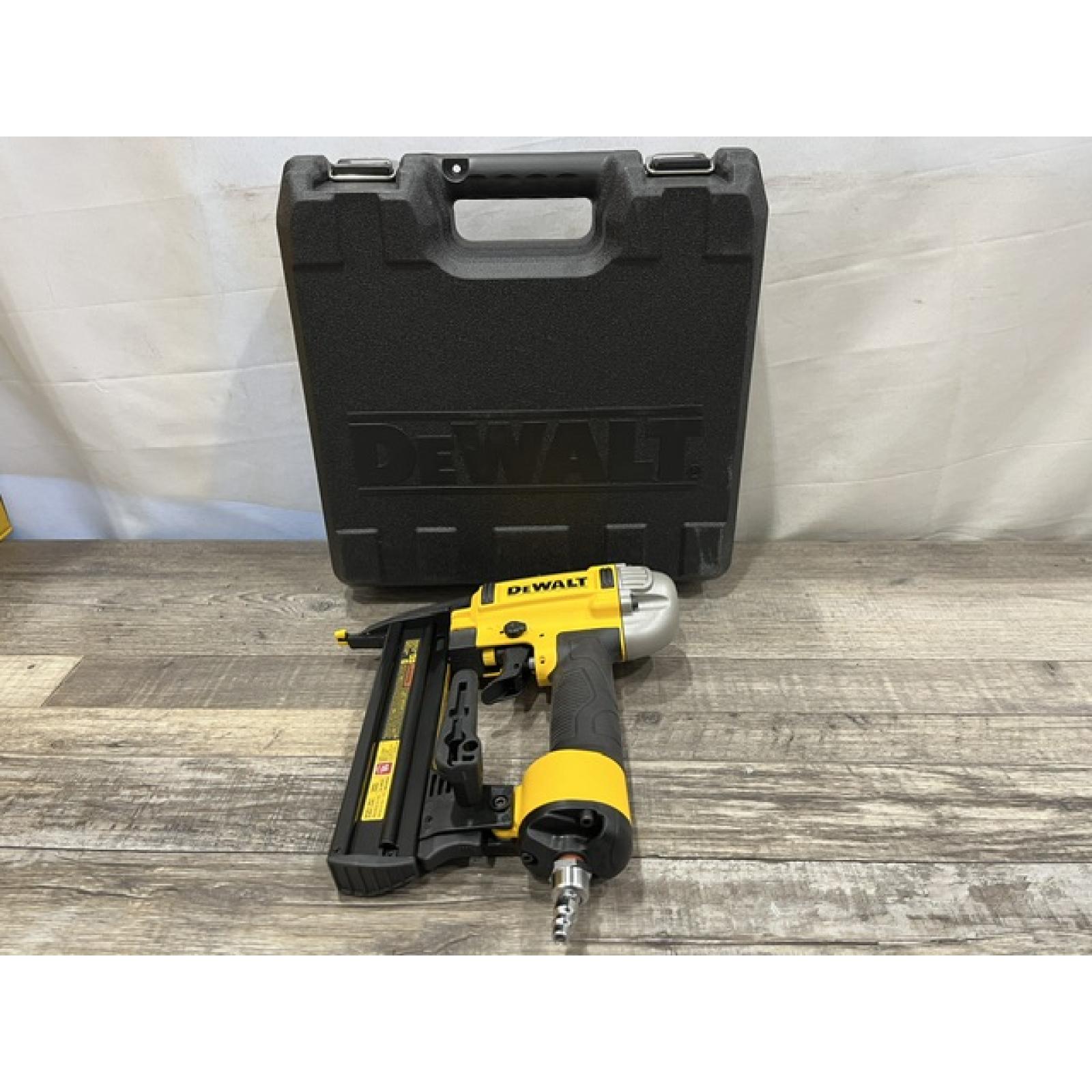 NEW - DEWALT Pneumatic 18-Gauge 1/4 in. Crown Corded Stapler