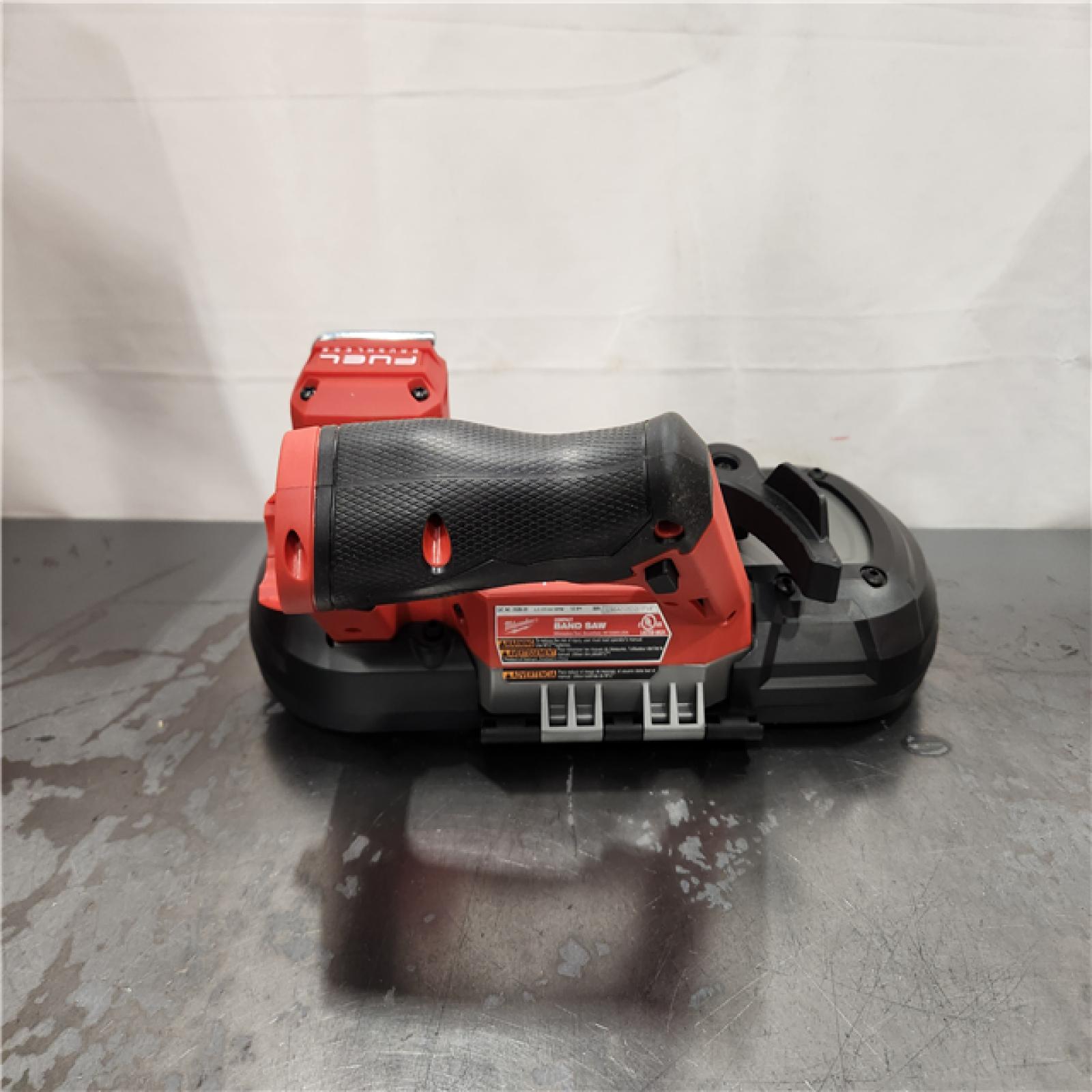 AS-IS- Milwaukee M12 FUEL 12V Lithium-Ion Cordless Compact Band Saw (Tool-Only)