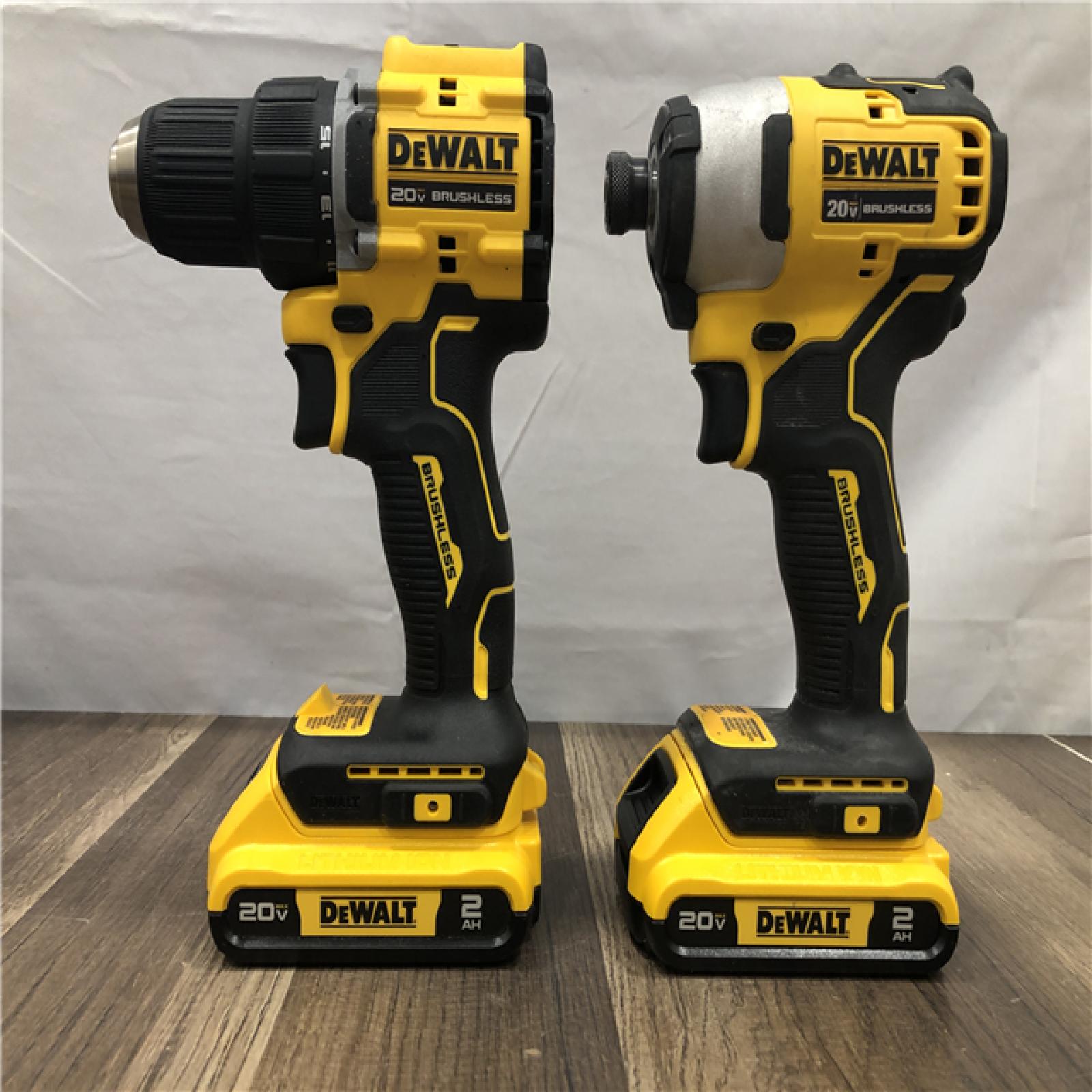 AS-IS DEWALT ATOMIC 20-Volt MAX Lithium-Ion Cordless Combo Kit
