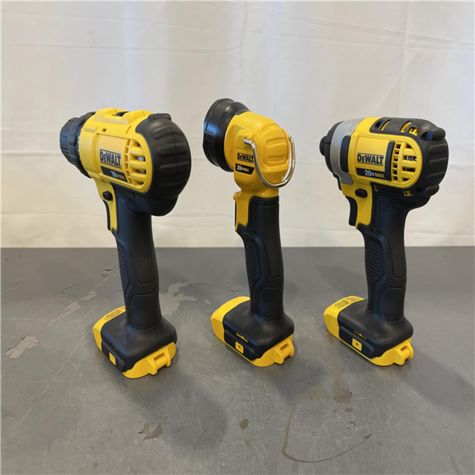 AS-IS - DEWALT 20V MAX Lithium-Ion Brushed Cordless (10-Tool) Combo Kit