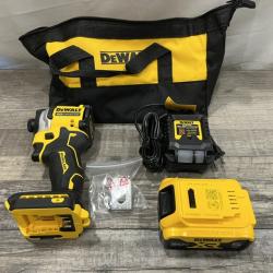 AS-IS DEWALT ATOMIC 20V MAX Lithium-Ion Cordless 1/4 in. Brushless Impact Driver Kit