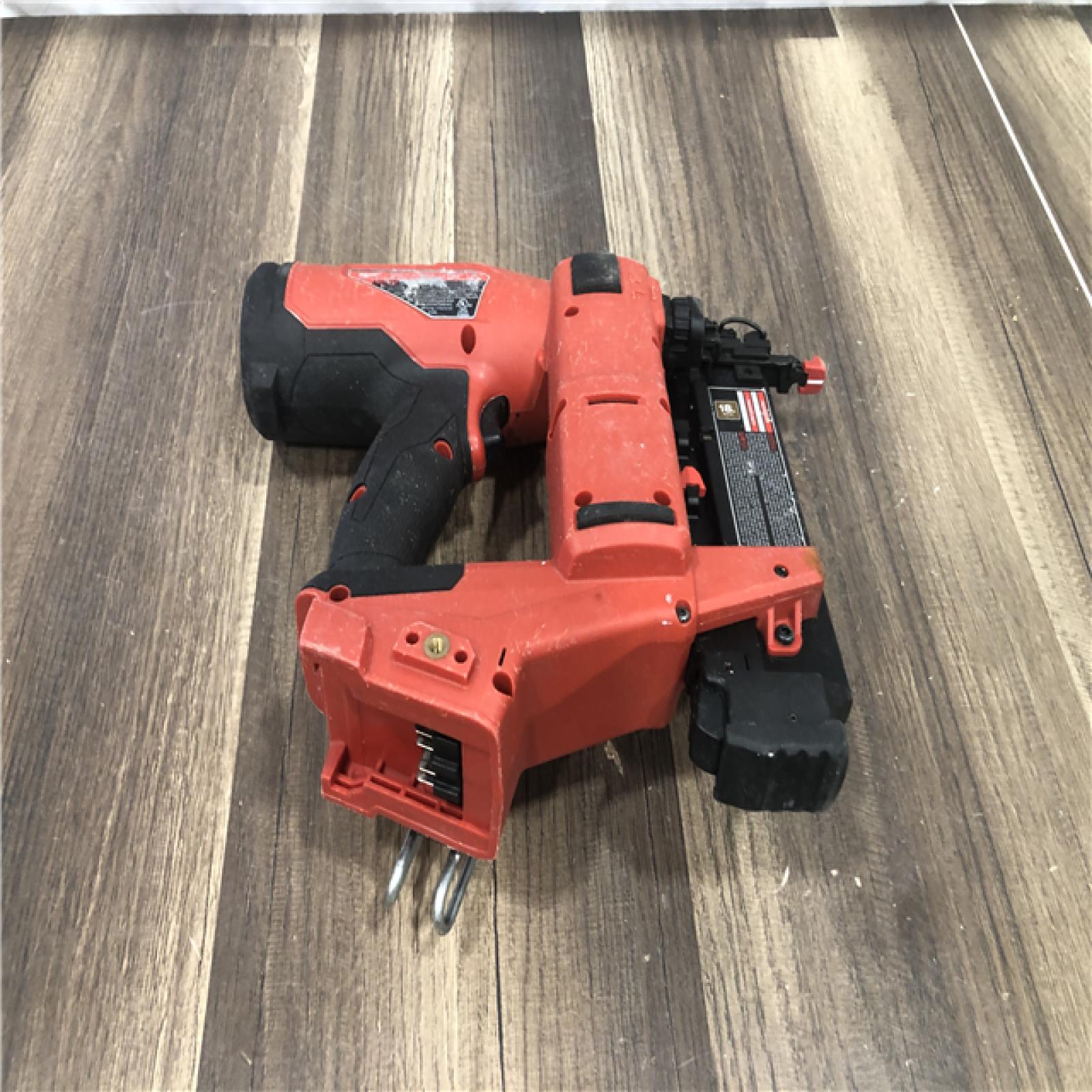 AS-IS Milwaukee  FUEL 18-Volt Lithium-Ion Brushless Cordless Gen II 18-Gauge Brad Nailer (Tool-Only)