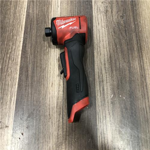 AS-IS Milwaukee  FUEL 12V Lithium-Ion Brushless Cordless 1/4 in. Right Angle Die Grinder (Tool-Only)