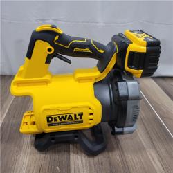 AS-IS   DeWalt Brushless Cordless Battery Powered Handheld Leaf Blower KIT