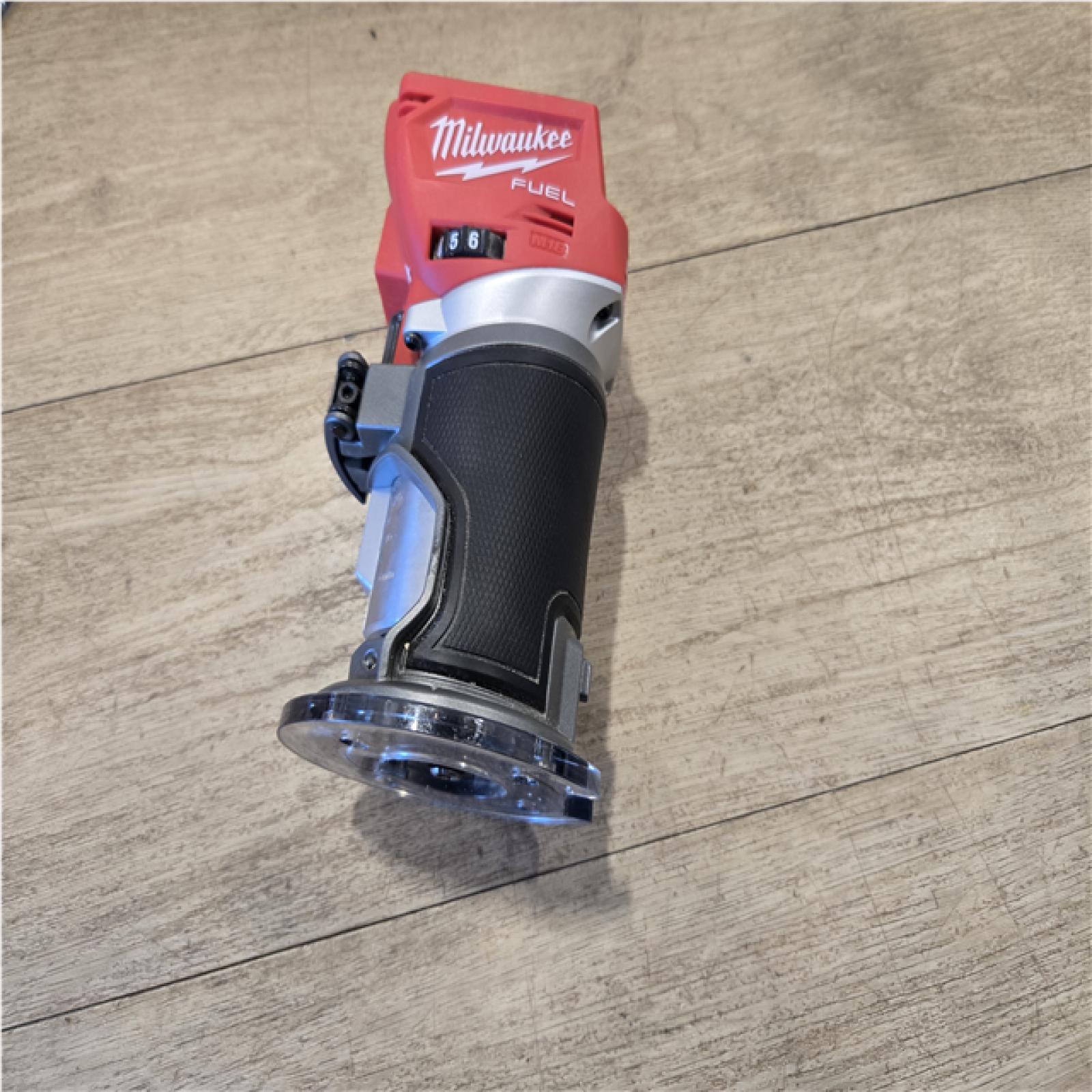AS-IS Milwaukee FUEL 18V Lithium-Ion Brushless Cordless Compact Router (Tool-Only)