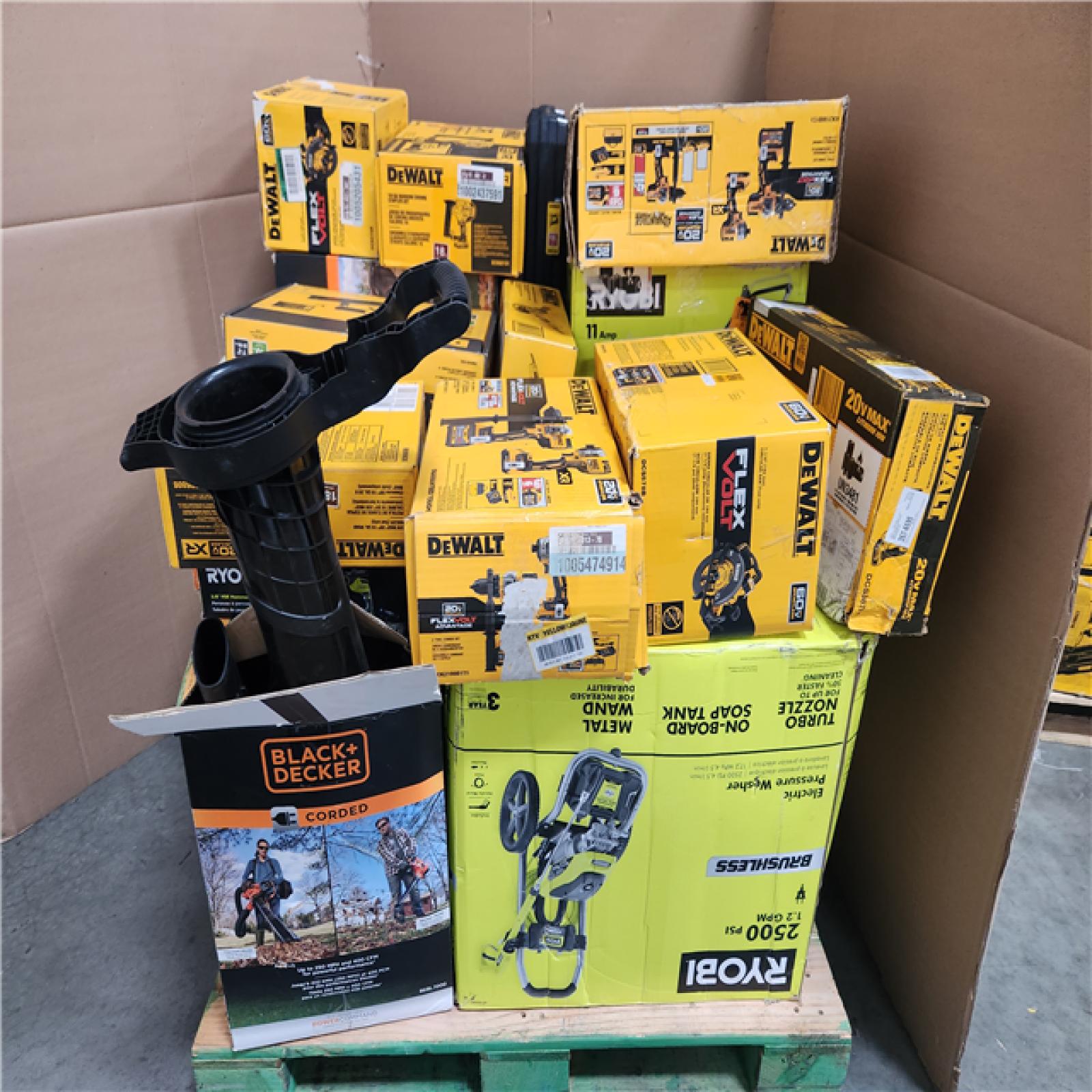 CALIFORNIA AS-IS TOOL PALLET