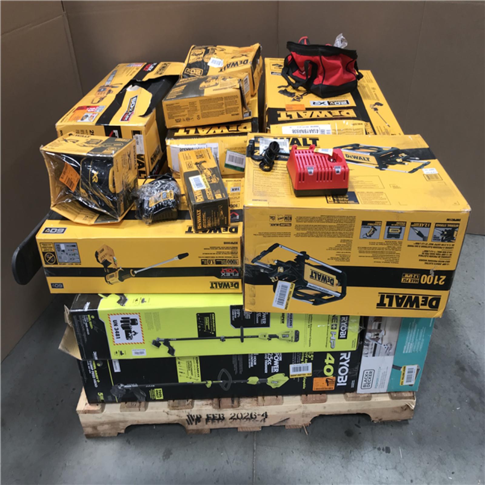 CALIFORNIA AS-IS TOOL PALLET