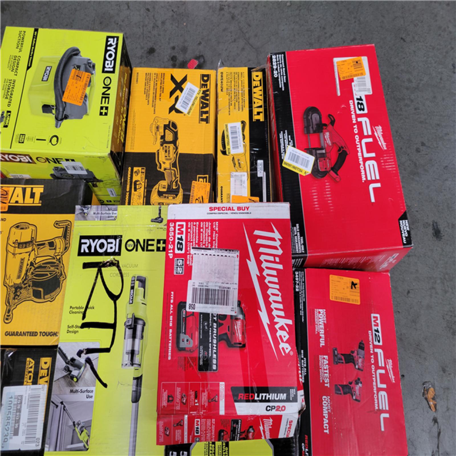 CALIFORNIA AS-IS TOOL PALLET