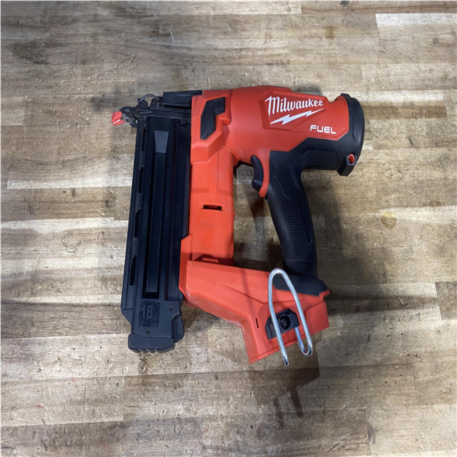 Houston Location AS-IS Milwaukee FUEL 18-Volt Lithium-Ion Brushless Cordless Gen II 18-Gauge Brad Nailer (Tool-Only)