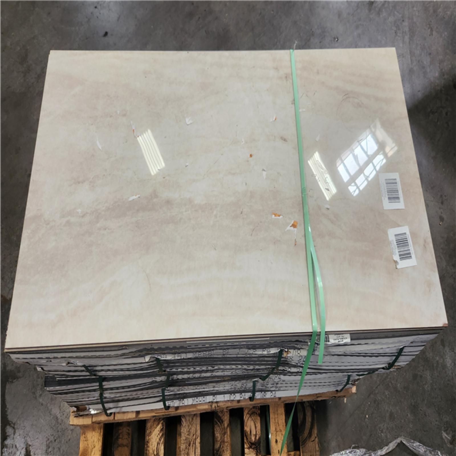 Phoenix AS-IS MSI Taj Mahal 24 in. x 48 in. Polished Porcelain Stone Look Floor and Wall Tile (448 sq. ft./28 Case)