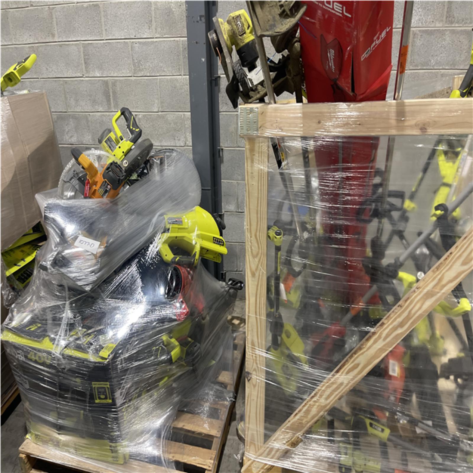 Pittston Location As-Is Power Tools Partial Truckload (11 Pallets) 1077-D