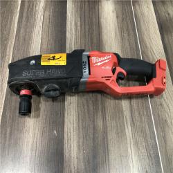 AS-IS Milwaukee FUEL 18V Lithium-Ion Brushless Cordless GEN 2 SUPER HAWG 7/16 in. Right Angle Drill (Tool-Only)