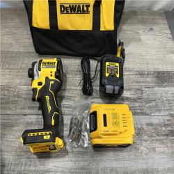 AS-IS DEWALT ATOMIC 20V MAX Lithium-Ion Cordless 1/4 in. Brushless Impact Driver Kit