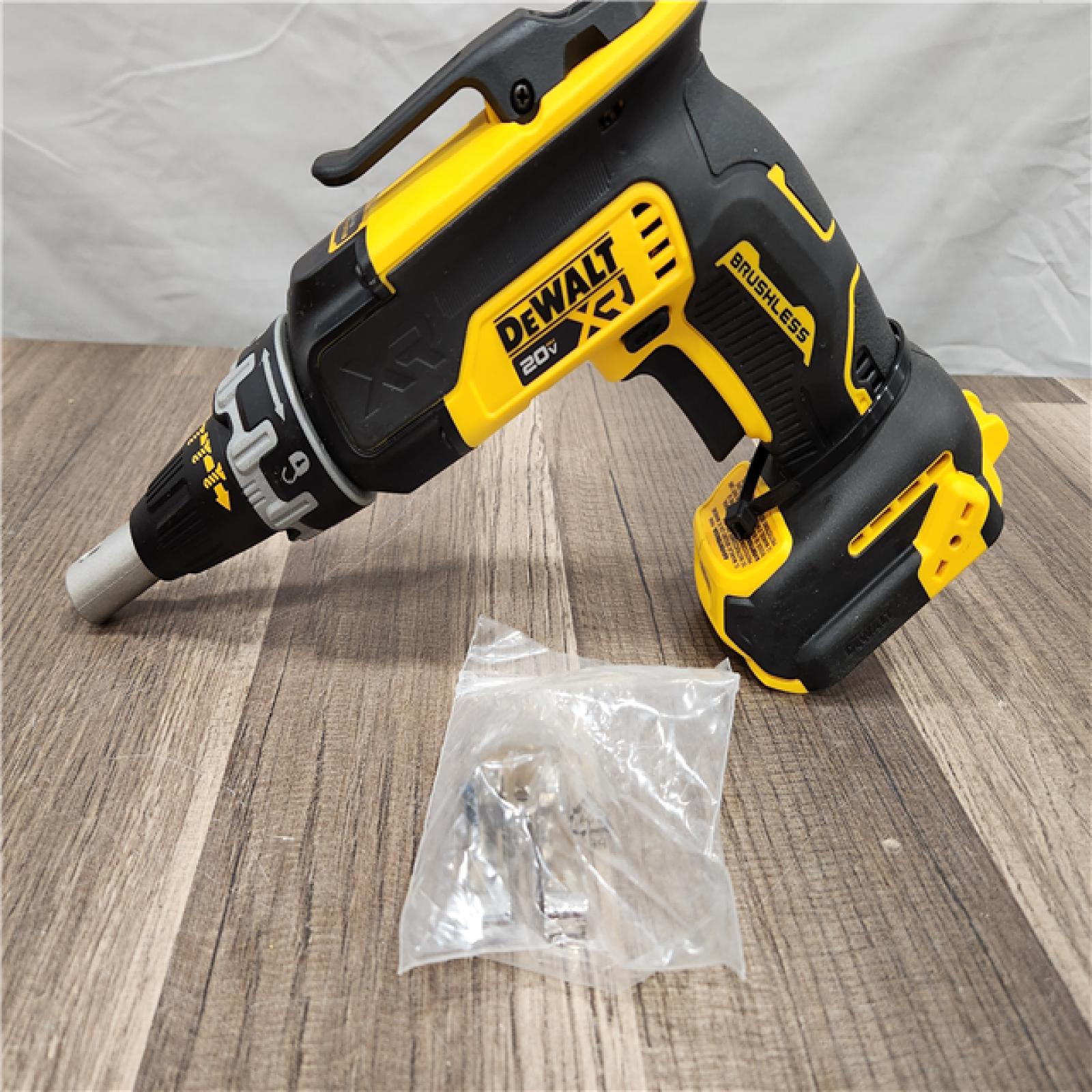 AS-IS DeWalt 20V MAX XR Brushless Cordless Drywall Screw Gun Tool Only