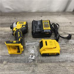 AS-IS DEWALT Atomic 20V Max Lithium-Ion Brushless Cordless Compact 1/4 in. Impact Driver Kit
