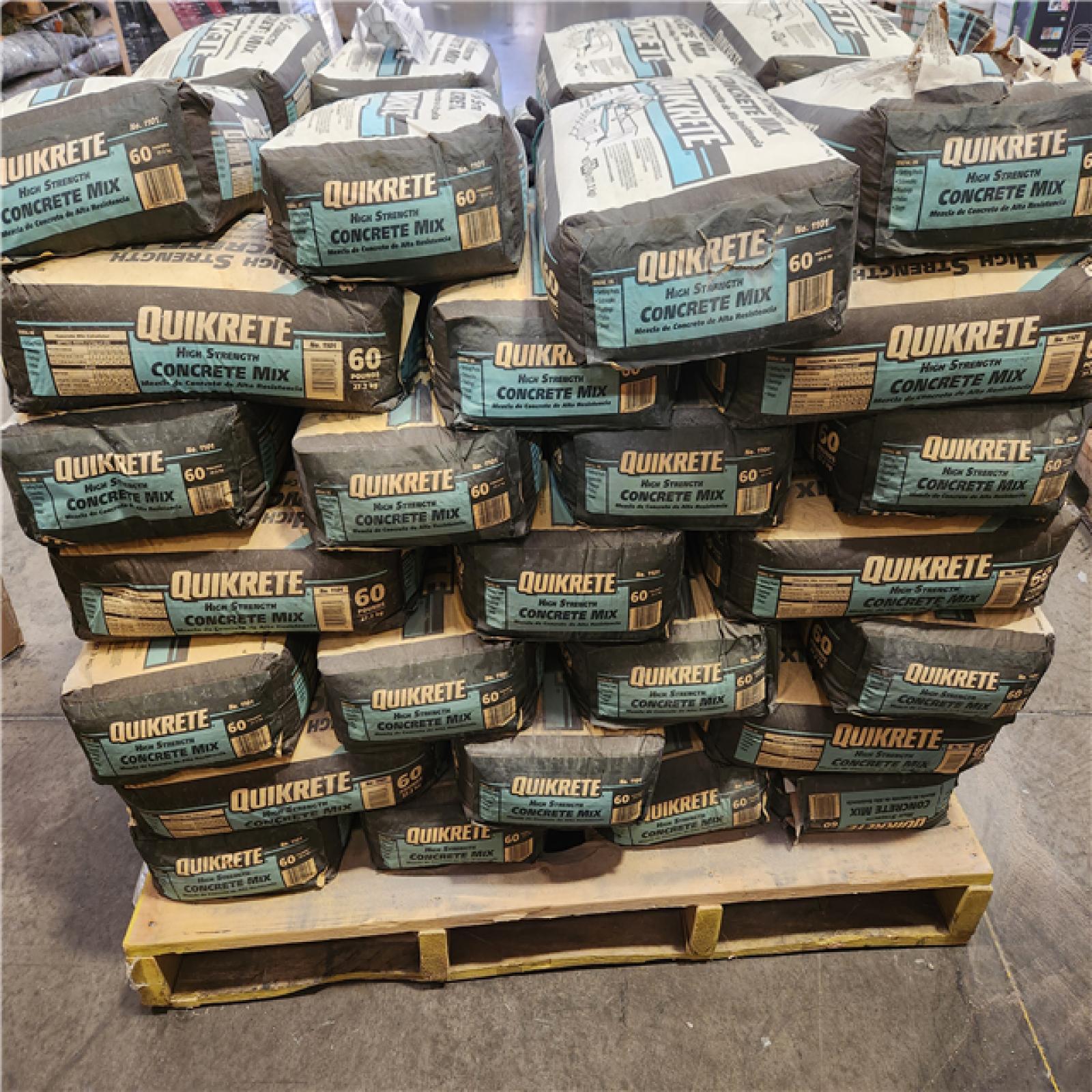 Phoenix AS-IS Quikrete 60 lb. Concrete Mix Pallet (56-Bags)