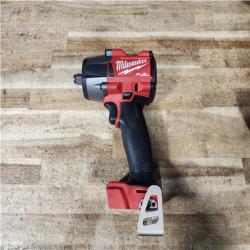 Houston Location AS-IS Milwaukee FUEL Gen-2 18V Lithium-Ion Brushless Cordless Mid Torque 1/2 in. Impact Wrench w/Friction Ring (Tool-Only)