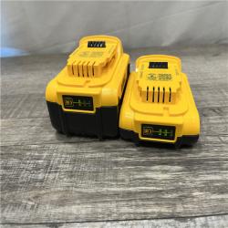 AS-IS DEWALT 20V MAX Lithium-Ion Battery Kit with 5.0Ah and 2.0Ah Battery and Charger