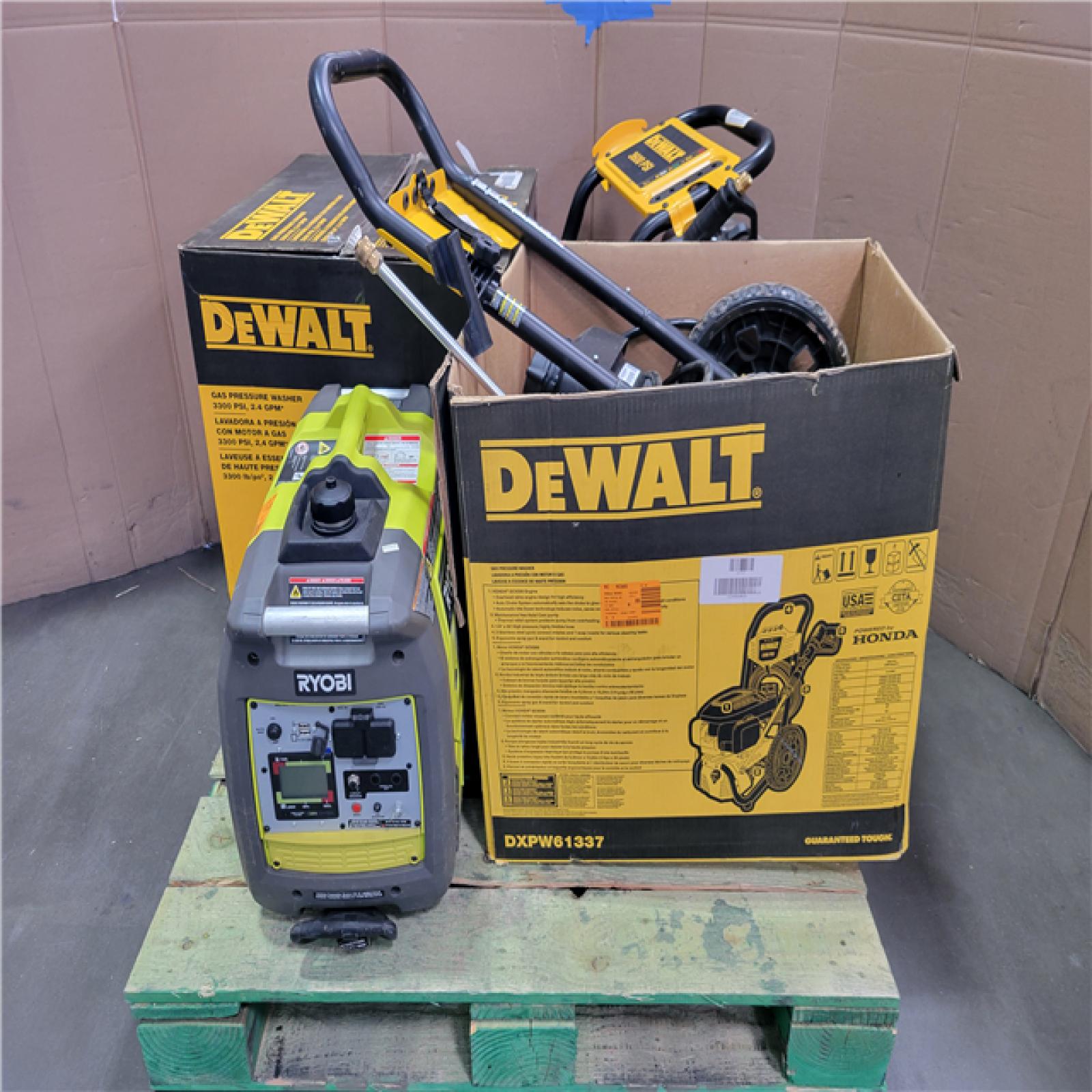 CALIFORNIA AS-IS OUTDOOR POWER EQUIPMENT