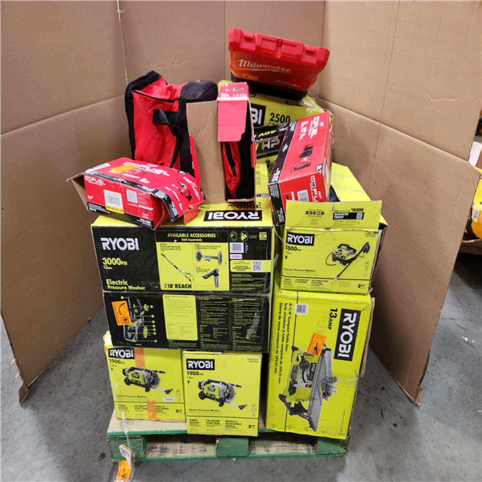 CALIFORNIA  AS-IS TOOL PALLET