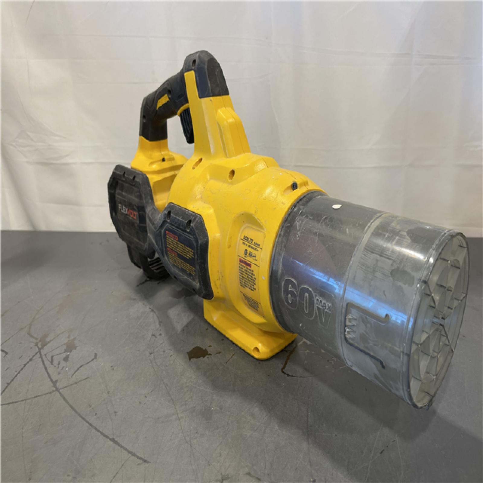 AS-IS - DeWalt FLEXVOLT 60V MAX 125 MPH 600 CFM Brushless Cordless Battery Powered Blower Kit