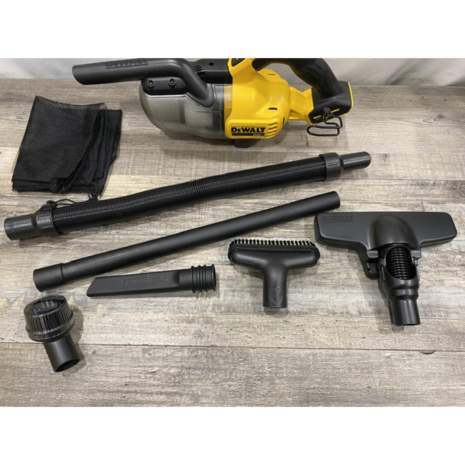 AS-IS DEWALT Bagless 20V MAX Stick Cordless General Dirt Filter Handheld Vacuum (Tool Only)