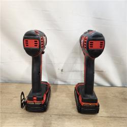 AS-IS- Milwaukee M18 18V Cordless Drill/Driver High Performance Combo Kit